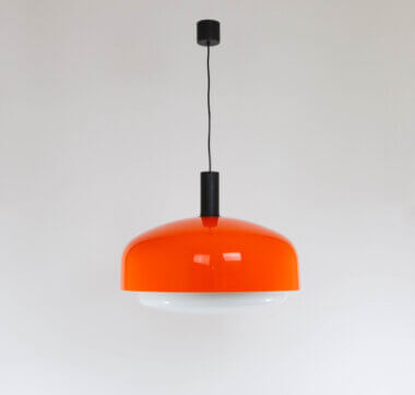 Large KD62 pendant by Eugenio Gentili Tedeschi for Kartell, switched off, but also beautiful