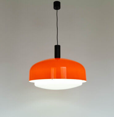 Large KD62 pendant by Eugenio Gentili Tedeschi for Kartell, in all its beauty