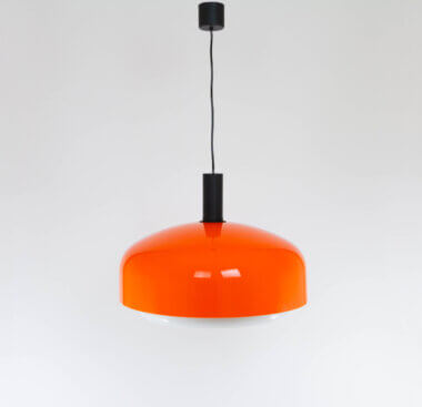 Large KD62 pendant by Eugenio Gentili Tedeschi for Kartell, slightly as seen from above