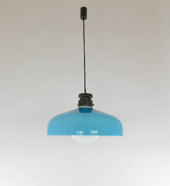 Beautiful large L 72 Glass pendant by Alessandro Pianon for Vistosi