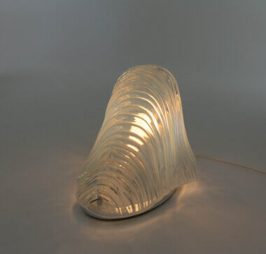 Iceberg table lamp by Carlo Nason for A.V. Mazzega, seen from one side