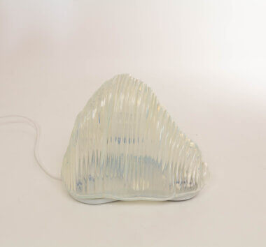 Iceberg table lamp by Carlo Nason for A.V. Mazzega, switched off