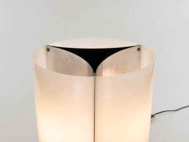 The top part of a Model 526 Table lamp by Massimo Vignelli for Arteluce