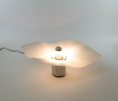 Area 50 table lamp by Mario Bellini for Artemide, in all its beauty