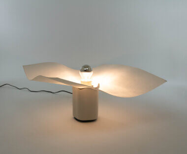Area 50 table lamp by Mario Bellini for Artemide, shining