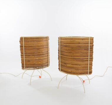 Bambù table lamps by Humberto & Fernando Campana for Candle / Fontana Arte