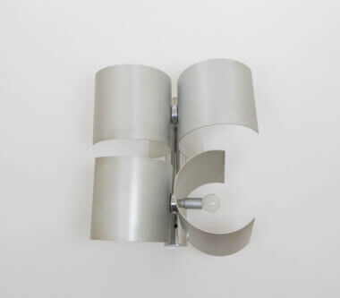 Aluminium Wall lamp by Giuliano Cesari for Nucleo Sormani, alternative position