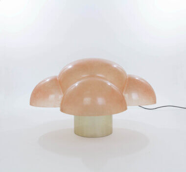 Wonderfull Luna table lamp by Gian Emilio, Piero & Anna Monti for Candle