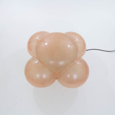 Luna table lamp by Gian Emilio, Piero & Anna Monti for Candle, as seen from above