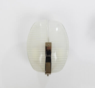 Lambda wall lamp in metal and glass by Vico Magistretti for Artemide