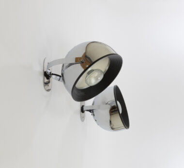 Pair of wall lamps by Gae Aulenti & Livio Castiglioni for Stilnovo