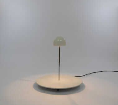 Nemea table lamp by Vico Magistretti for Artemide, switched on