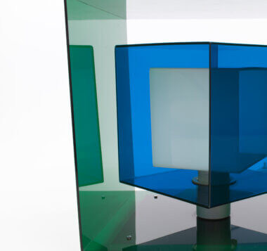 More details of the Caleidoscopio table lamp by Giorgio Longoni for Stilnovo