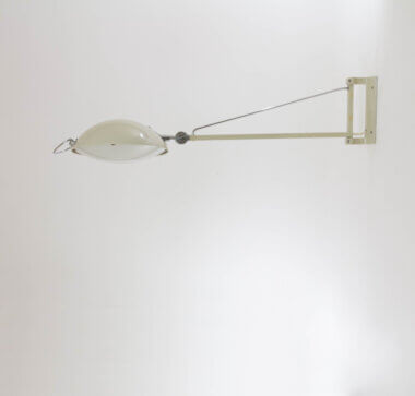 Model 2130 wall lamp by Stilnovo, used in hospitals